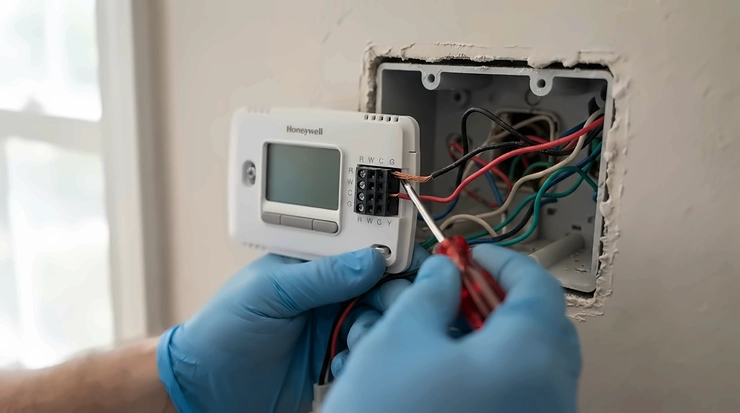 Connecting electrical safety components for infrared panels for DIY sauna self-build project